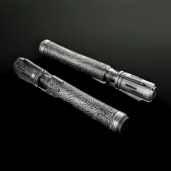 satele shan double-bladed lightsaber