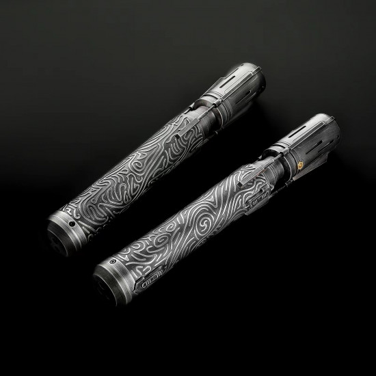 satele shan double-bladed lightsaber