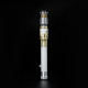 the perseverance white and gold  lightsaber