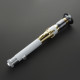 the perseverance white and gold  lightsaber