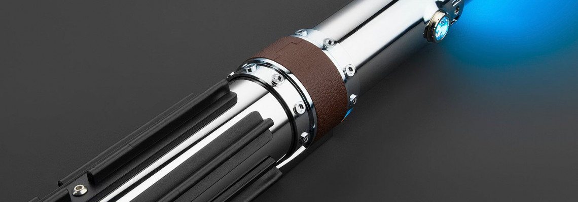 The Legend of Star Wars Blue Lightsabers